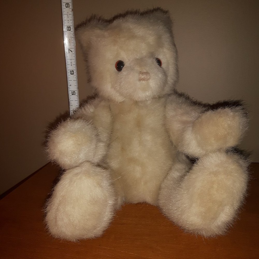 Gund Plush Teddy Bear, Vintage, 1986